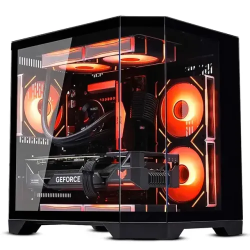 GABINETE LIKETECK IMPOSIBLE BLACK QUEIMA DE ESTOQUE