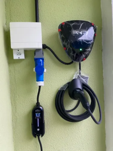 Instalação de Wallbox carregador de carro elétrico