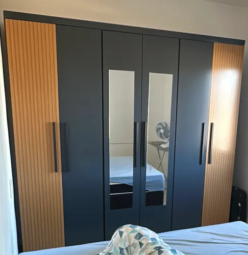 Guarda roupa casal Araplac Braga