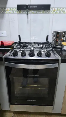 Fogão embutir Brastemp