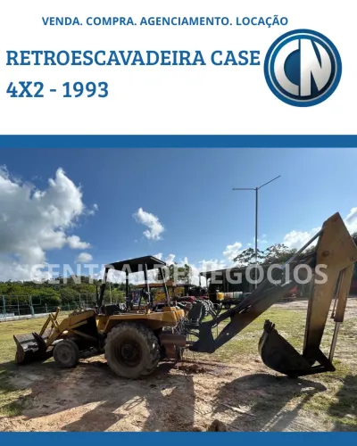 RETROESCAVADEIRA CASE 580H 4X2 1993