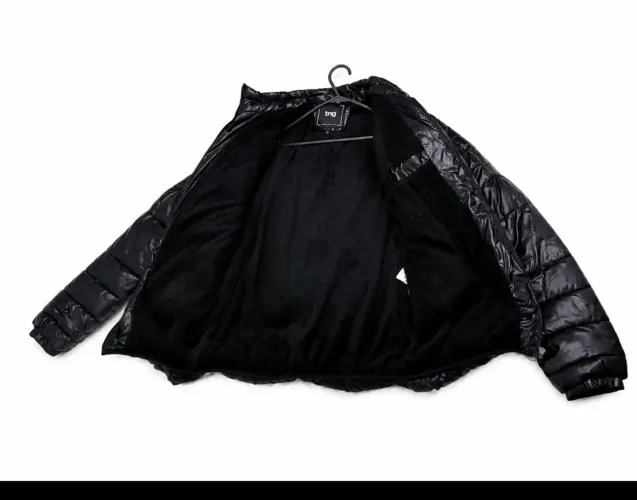 Jaqueta TNG Nylon Puffer Metalizada