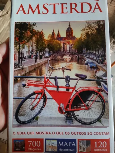 Livro tudo sobre Amsterdam _ Holanda. 