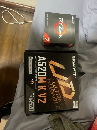 Kit Placa mãe e processador