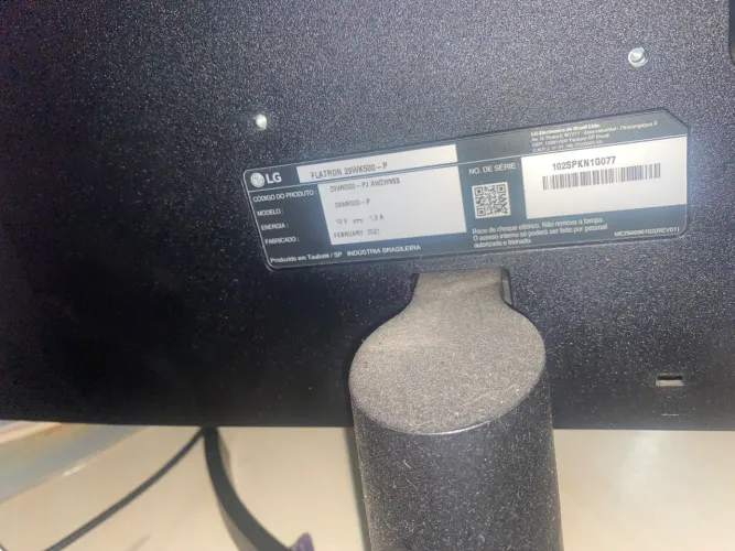 Monitor LG Ultrawide 29WK500-P para retirada de peças ou reparo