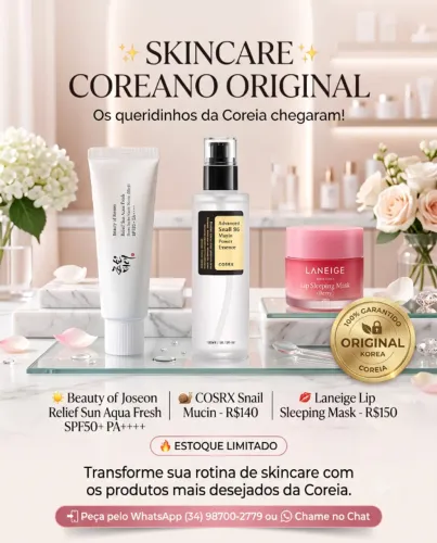 SKINCARE COREANO| ORIGINAL