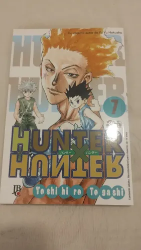 Hunter x Hunter vol 7 mangá JBC versão offset