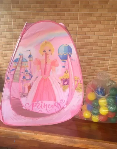 Barraca infantil com bolinha