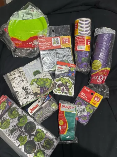 Kit festa do Hulk