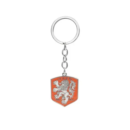 Chaveiro holanda de metal 3D colorido