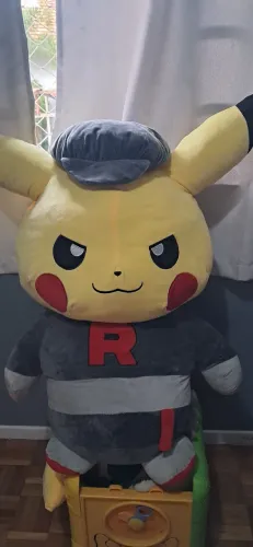 Pikachu Gigante de Pelúcia - Aproximadamente 90 cm - Ótimo Estado!