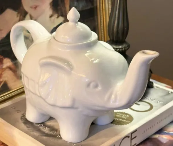 Chaleira porcelana Elefante