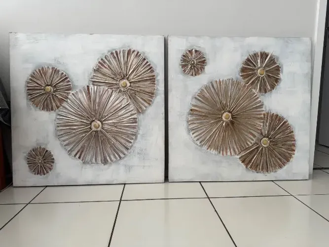 Conjunto de 2 quadros