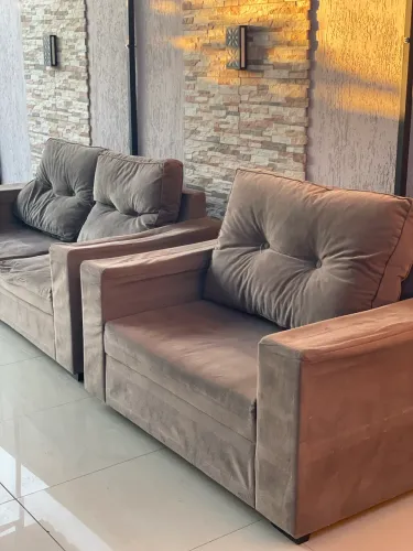 Conjunto de Sofá 2 e 3 lugares