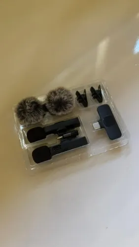Microfone mini sem fio