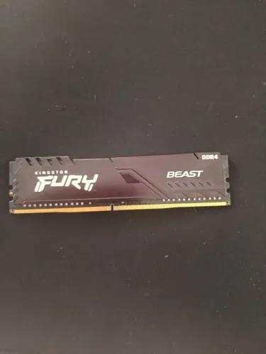 Memoria Kingston  Beast DDR4 de 8 GB, Memória DDR4+memória DDR3;, tudo junto 