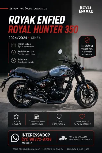 Royal Hunter 350 Impecável!