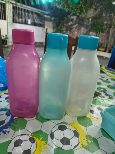 Garrafa de água tupweer 3 unidades