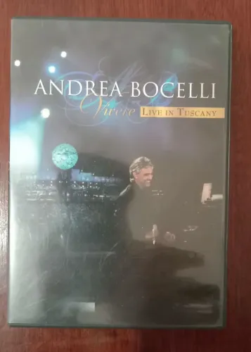 DVD Andrea Bocelli Vivere Live in Toscana