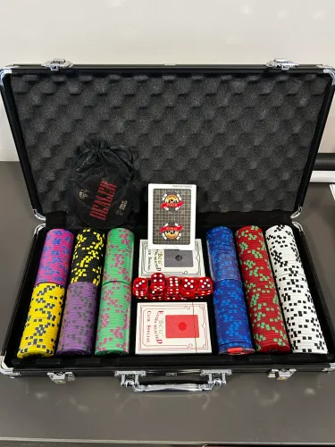 Maleta Poker 300 fichas | Completa e Profissional