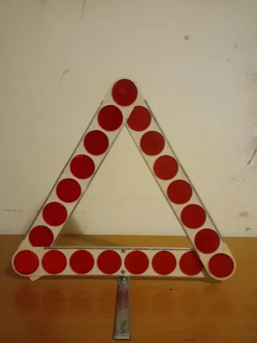 Triângulo de sinalização polimatic original 1972