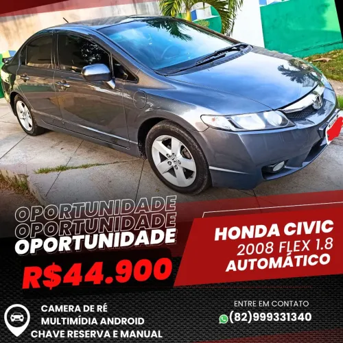 Honda Civic Sedan LXS 1.8/1.8 Flex 16V Aut. 4P 2008