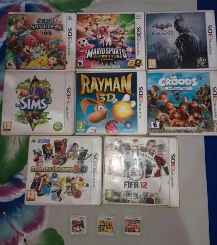 Jogos Nintendo 3ds original só venda