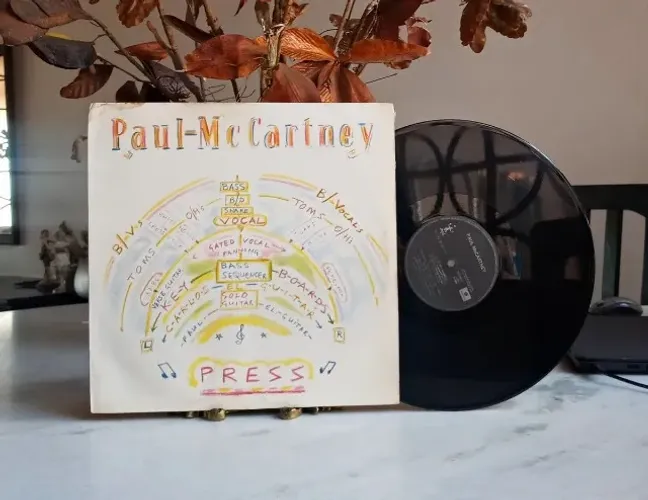 lp single 12" paul mccartney - press - 1986