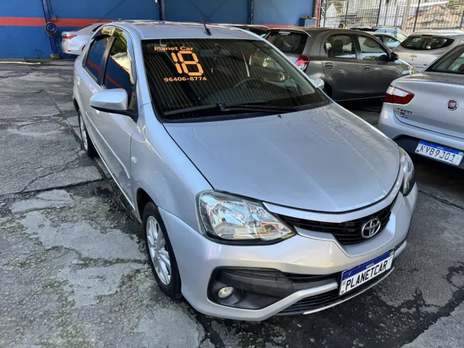 Toyota Etios XS Sedan 1.5 Flex 16V 4P Aut. 2018