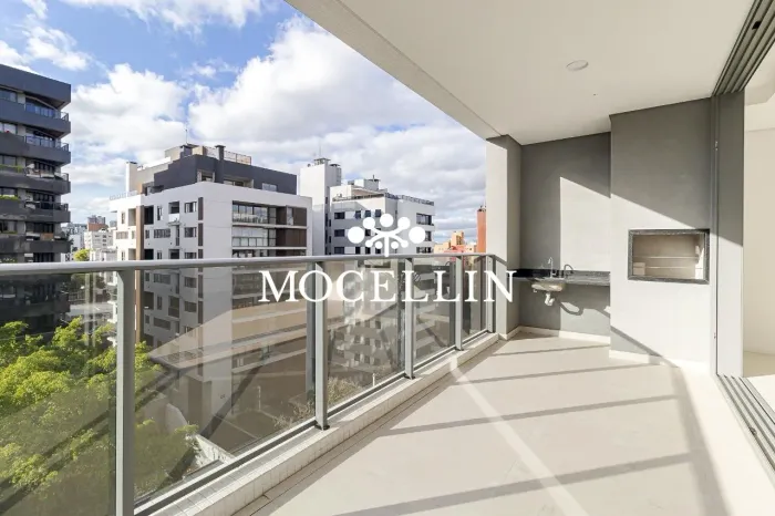 Apartamento de luxo com 164,73m² no Batel, Curtiba/Mocellin Imóveis