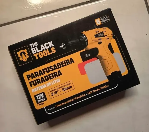 Parafusadeira Furadeira, Nova na Caixa