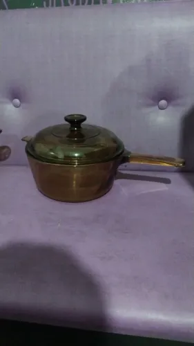 Jogo de panela de vidro Âmbar