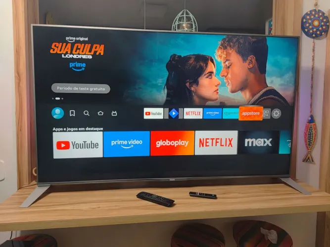 Tv 65 Pol. Smart Full HD Fire Tv Stick. Entrego. Parcelo em até 12x no cartão de crédito