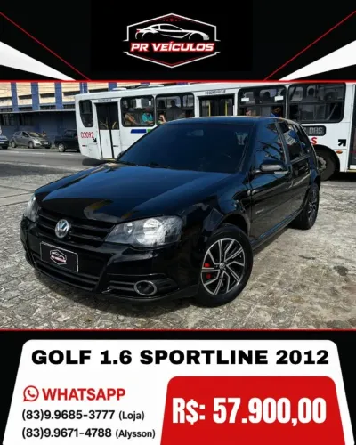 Volkswagen Golf Sportline 1.6 MI Total Flex 8V 4P 2012