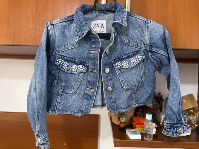 Jaqueta jeans infantil Zara