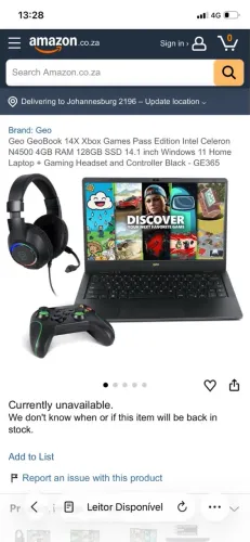 Notebook geobook Xbox