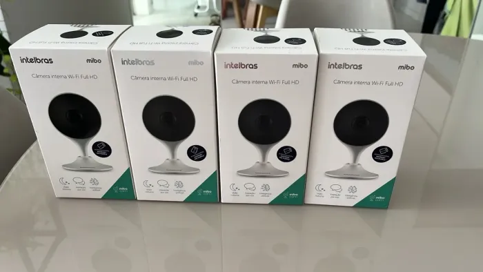 Câmera inteligente Intelbrás Cartão de memória