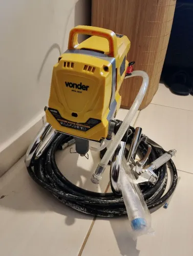 Máquina De Pintura Vonder Mpa 1010 Sistema Airless 1.010w Tensão 127 V