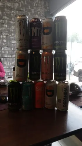 LATAS VAZIAS DE ENERGETICO PARA COLECIONADOR