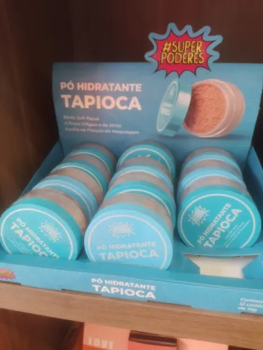 PÓ HIDRATANTE DE TAPIOCA. EM PROMOÇÃO.