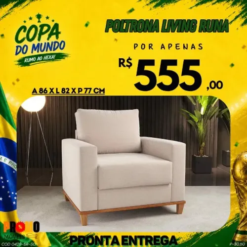 Poltrona Living (Pague na entrega)