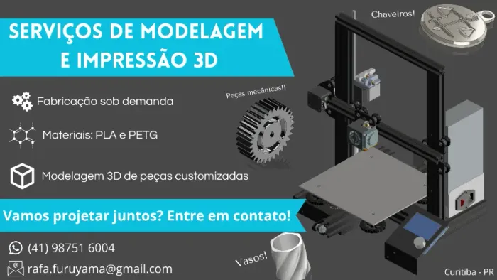 Modelagem e Impressão 3D