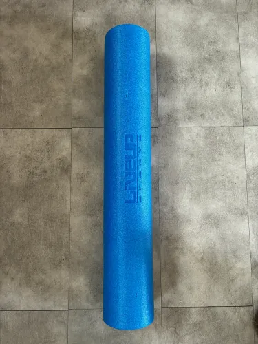 Rolo de Liberação Miofascial LiveUp 87 cm - Alta Densidade - Alongamento e Pilates