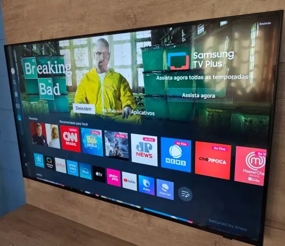 Smart TV 55" 4K Samsung Crystal HDR Alexa e Xbox Gaming