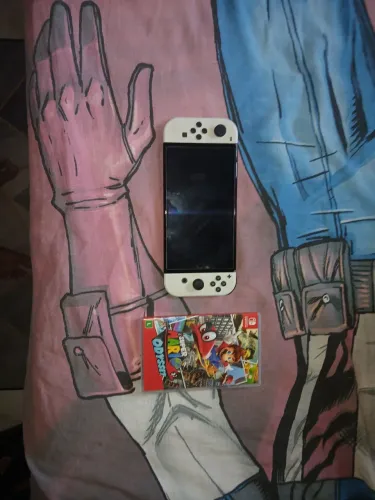 Nintendo Switch Oled Desbloqueado + Super Mario Odyssey