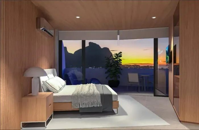 Apartamento Studio com 40m2 - Barra da Tijuca