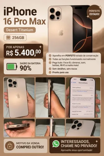iPhone 16 pro Max 