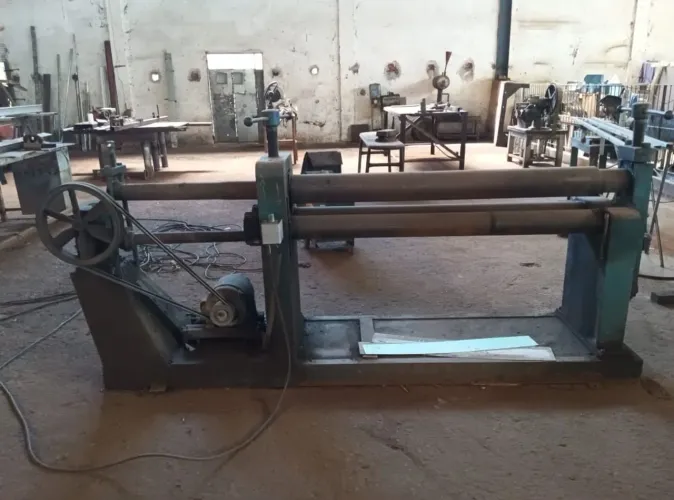 Calandra industrial pra chapas sorg 