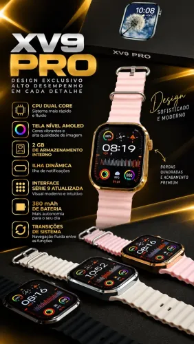 Smartwatch XV9 Pro AMOLED Dual Core 2GB - Premium