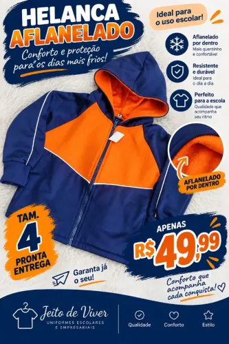 Blusão de moletom